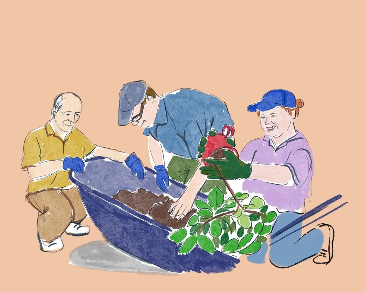 support-coordination-gardening